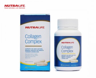 NutraLife 纽乐 海洋胶原蛋白复合精华 60粒 NutraLife 纽乐 海洋胶原蛋白复合精华 60粒